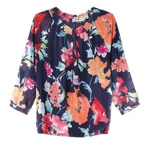Avon Kristen Peasant Top (blouse) - NWOT